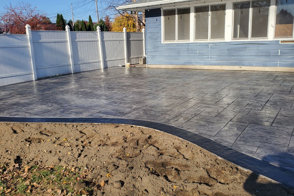 Concrete Patio Installation