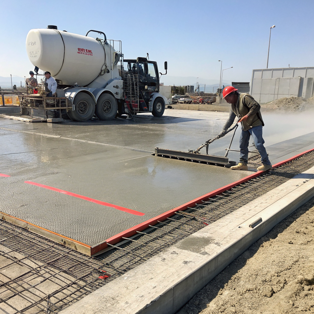 Commercial Foundation Pour