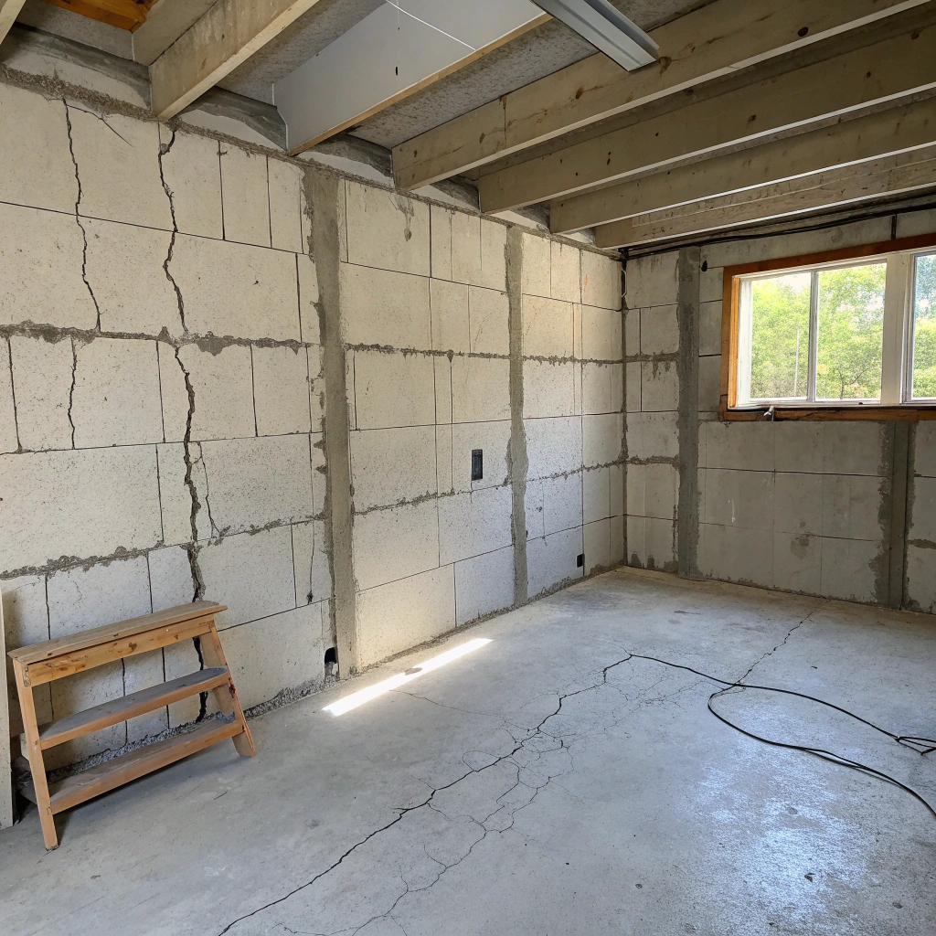 Polished Concrete Garage Floor